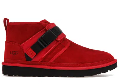 Pre-owned Ugg Men's  Neumel Boot Snapback Sneakers In Samba Red