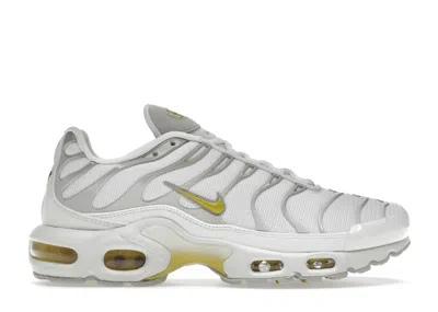 Pre-owned Nike Air Max Plus White Bone Celery (women's) Sneakers In Summit White/sail/light Bone