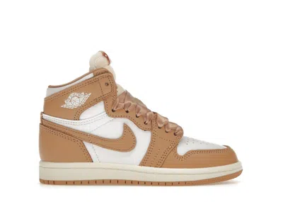 Pre-owned Jordan 1 Retro High Og Sneakers In Praline/white/sail In Multi