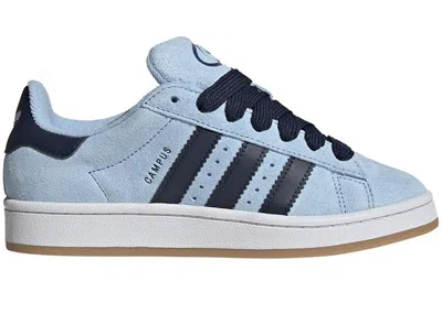 Pre-owned Adidas Originals Campus 00s Gum (women's) Sneakers In Clear Sky Blue/cloud White/cream White In Multi