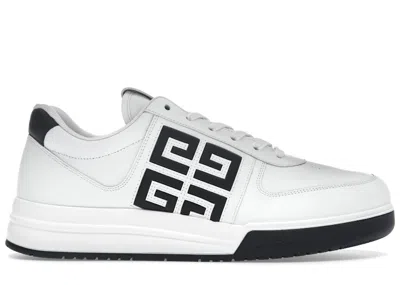 Pre-owned Givenchy Men's  G4 Low Sneakers In White/black In Multi