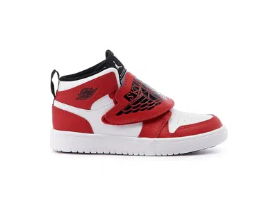 Pre-owned Jordan Sky  1 Sneakers In White/black/university Red