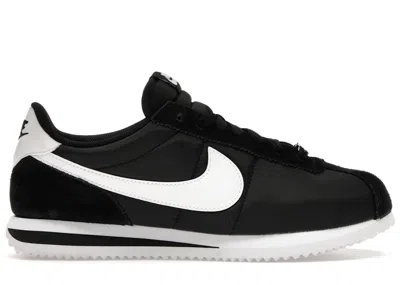 Pre-owned Nike Cortez Nylon (women's) Sneakers In Black/white In Multi