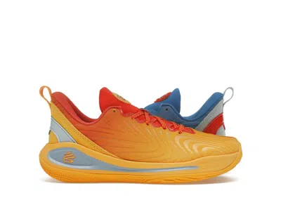 Pre-owned Under Armour Curry Flow 12 What The Bay Sneakers In Multi