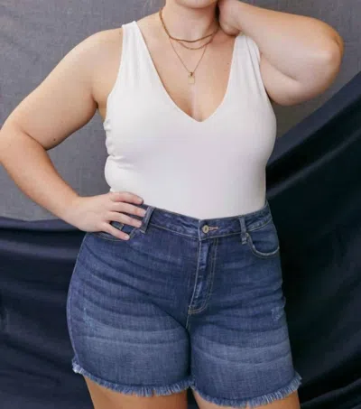 Kancan Randi Shorts - Plus In Medium Blue