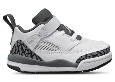 Pre-owned Jordan Spizike Low Cool Grey Sneakers In White/anthracite/wolf Grey