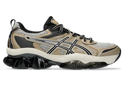Pre-owned Asics Men's  Gelquantum Kinetic Sneakers In Sand/black In Multi