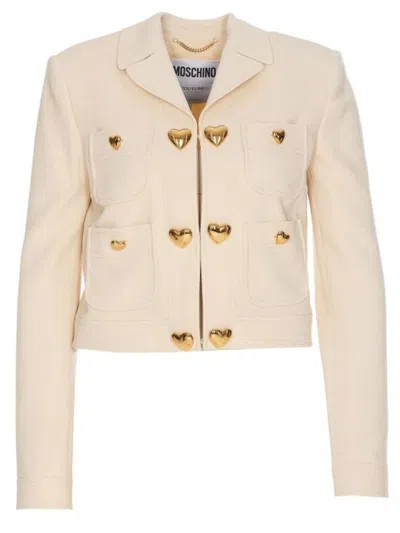 Moschino Heart-shaped Buttons Jacket