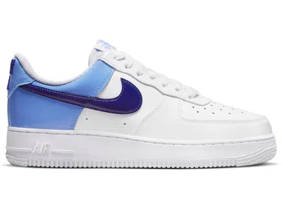 Pre-owned Nike Air Force 1 Low '07 Essential (women's) Sneakers In University Blue/white/concord In Multi