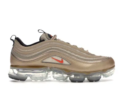 Pre-owned Nike Air Vapormax 97 (women's) Sneakers In Blur/vintage Coral/anthracite In Multi