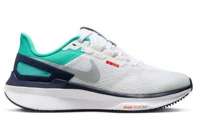 Pre-owned Nike Air Zoom Structure 25 (women's) Sneakers In White/clear Jade/jade Ice