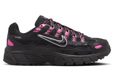 Pre-owned Nike P6000 Sneakers In Pink Blast/metallic Silver/black