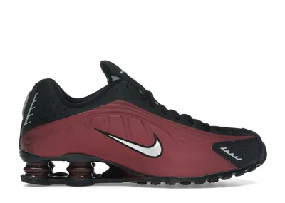 Pre-owned Nike Shox R4 (women's) Sneakers In Team Red/black/metallic Silver