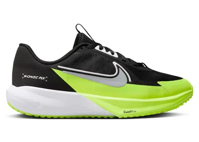 Pre-owned Nike Sonic Fly Wolf Grey Sneakers In Black/white/volt In Multi