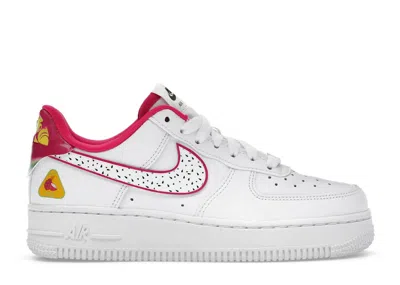 Pre-owned Nike Air Force 1 Low '07 Lx Dragon Fruit (women's) Sneakers In White/pink Prime In Multi