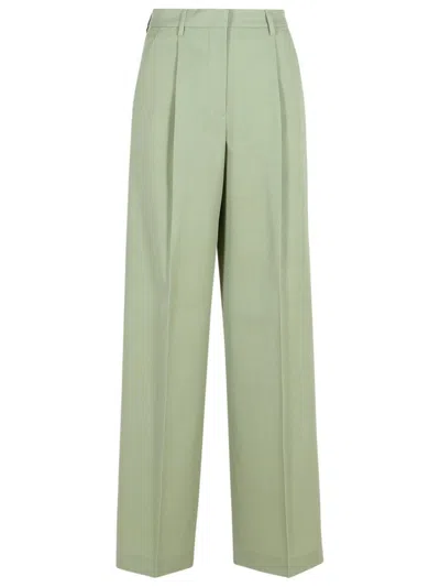 Golden Goose Naomi Green Virgin Wool Pants