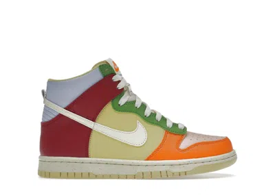 Pre-owned Nike Dunk High Next Nature International Day Of The Girl Sneakers In Dynamic Berry/royal Tint/arctic Oran In Multi