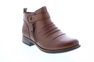 Earth Women's Avani Buckeye Ankle Bootie In Almond