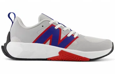 Pre-owned New Balance Fuelcell Play Sneakers In Raincloud/team Royal/team Red