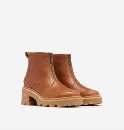 Sorel Women's Joan Now Zip Boot In Velvet Tan / Gum 2
