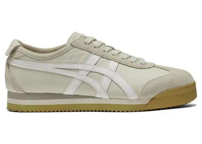 Pre-owned Asics Men's  Onitsuka Tiger Mexico 66 Sd Pf Sneakers In Cream/white
