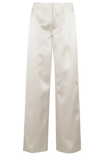 Philosophy Di Lorenzo Serafini Wide-leg Trousers With Front Pleats