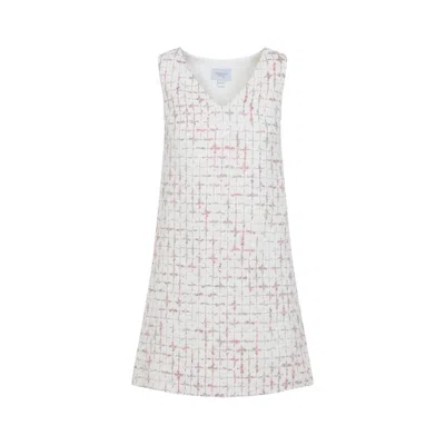 Giambattista Valli Grid-pattern Midi Dress
