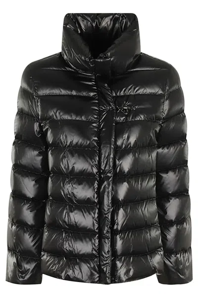 Fay Hook And Loop Cap Down Jacket