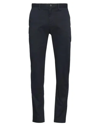 Tommy Hilfiger Man Pants Midnight Blue Size 35w-32l Cotton, Elastane