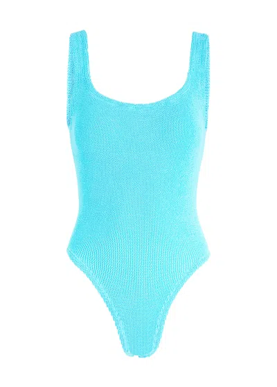 Hunza G Seersucker Swimsuit