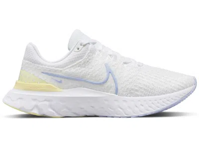 Pre-owned Nike React Infinity Run Flyknit 3 Violet (women's) Sneakers In White/light Marine/citron Tint In Multi