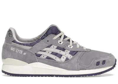 Pre-owned Asics Men's  Gellyte Iii Paisley Sneakers In Ash Rock/cream