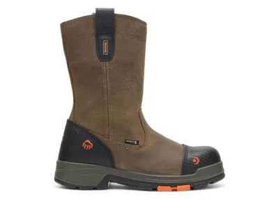 Pre-owned Wolverine Men's  Blade Lx 10" Carbonmax Waterproof Boots Sneakers In Brown