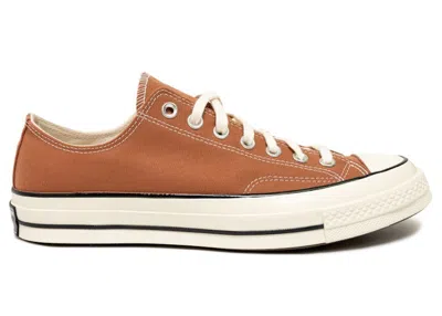 Pre-owned Converse Men's  Chuck Taylor All Star 70 Ox Sneakers In Brown/mineral Clay/egret In Multi