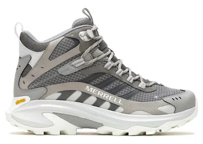 Pre-owned Merrell Moab Speed 2 Mid Goretex (women's) Sneakers In Charcoal