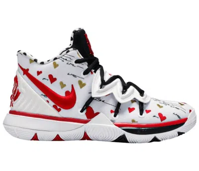 Pre-owned Nike Kyrie 5 Sneaker Room Mom Sneakers In White/red/black