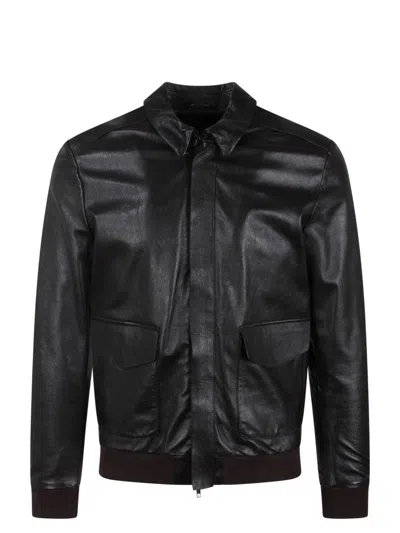 Shop Brian Dales Biker Leather Jacket