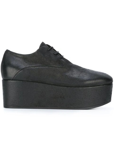 Marsèll Platform Lace-up Shoes - Black