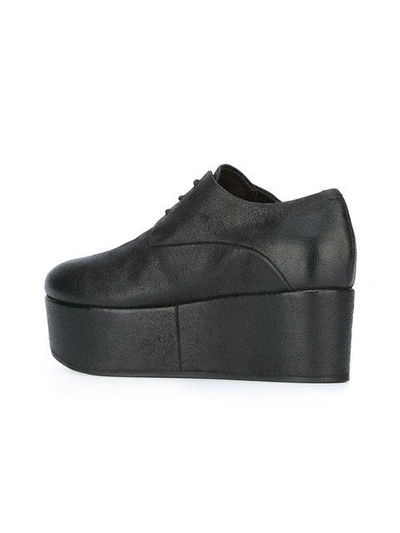 Shop Marsèll Platform Lace-up Shoes - Black