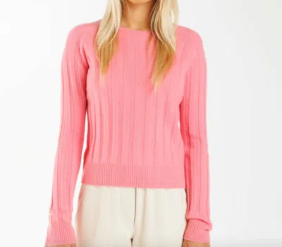 Crush Harvey Rib Crew Sweater In