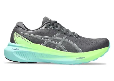 Pre-owned Asics Men's  Gelkayano 30 Sneakers In Carrier Grey/illuminate Mint