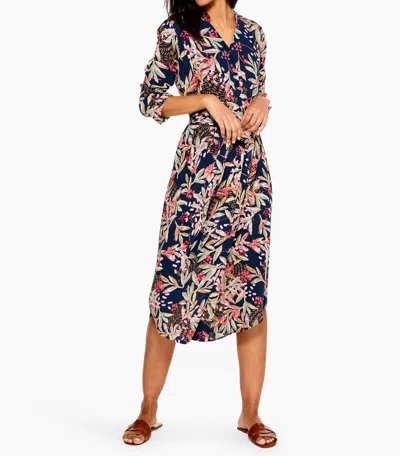 Nic + Zoe Cherry Blossom Dress In Floral In Multi