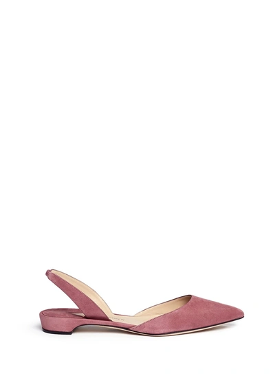 Paul Andrew 'rhea 15' Suede Slingback Flats