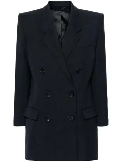 Isabel Marant Fevim Wool Double-breasted Blazer