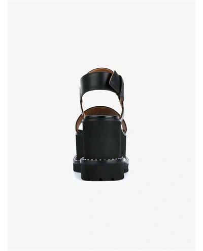 Shop Givenchy Ursa Leather Platform Sandals