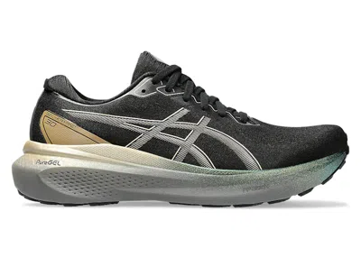 Pre-owned Asics Men's  Gelkayano 30 Platinum Sneakers In Black/champagne In Multi