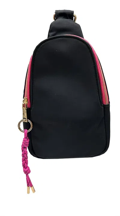 Ahdorned Nora Sling Bag In Black