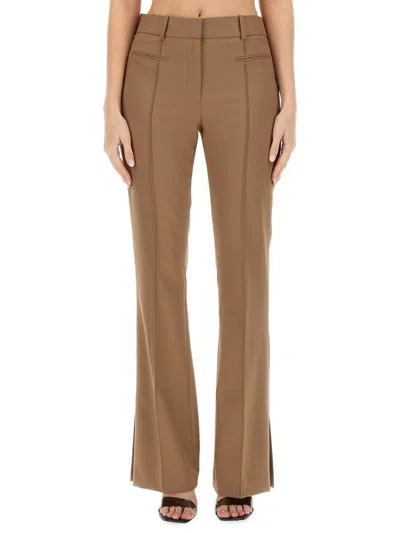Helmut Lang Vent Wool Blend Bootcut Pants