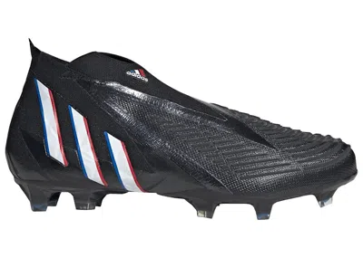 Pre-owned Adidas Originals Predator Edge+ Fg Edge Of Darkness Sneakers In Core Black/cloud White/vivid Red