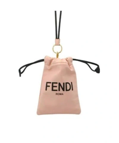 Fendi Logo Handbag In Pink